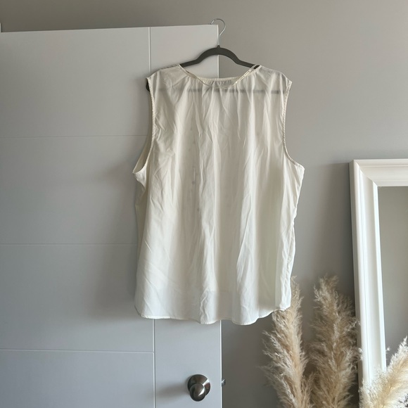 Jessica Simpson White Swing Top - 3X - Picture 5 of 7